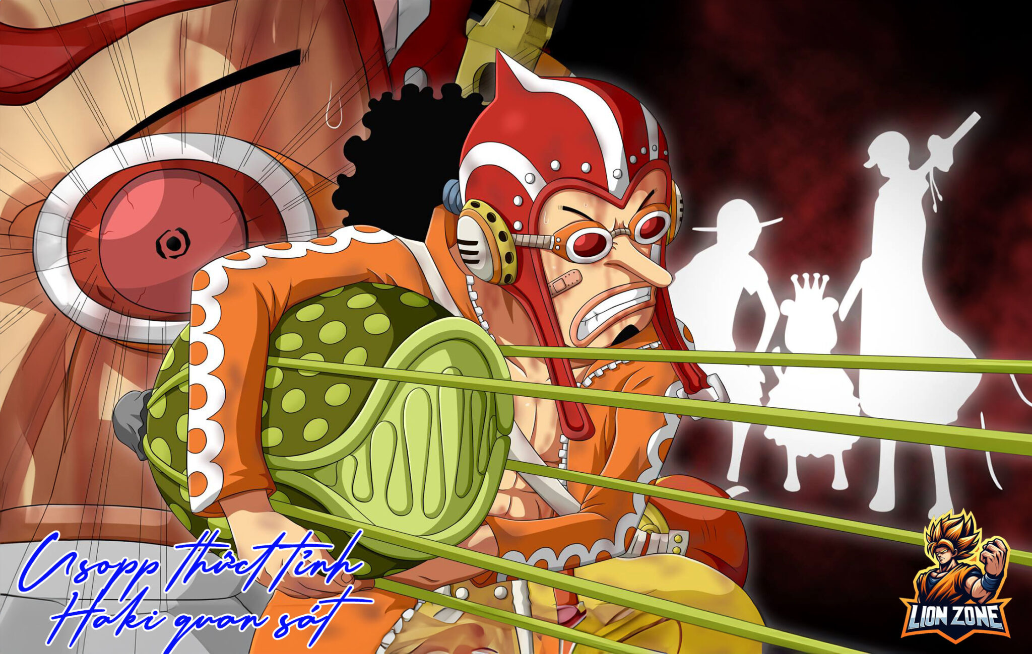 Haki Quan Sát của Usopp Từ "Sợ Hãi" đến "Bậc Thầy" Lion Zone