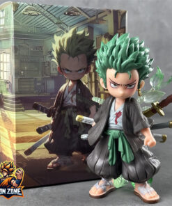Mô hình Zoro chibi dễ thương - trang trí bàn học siêu đẹp