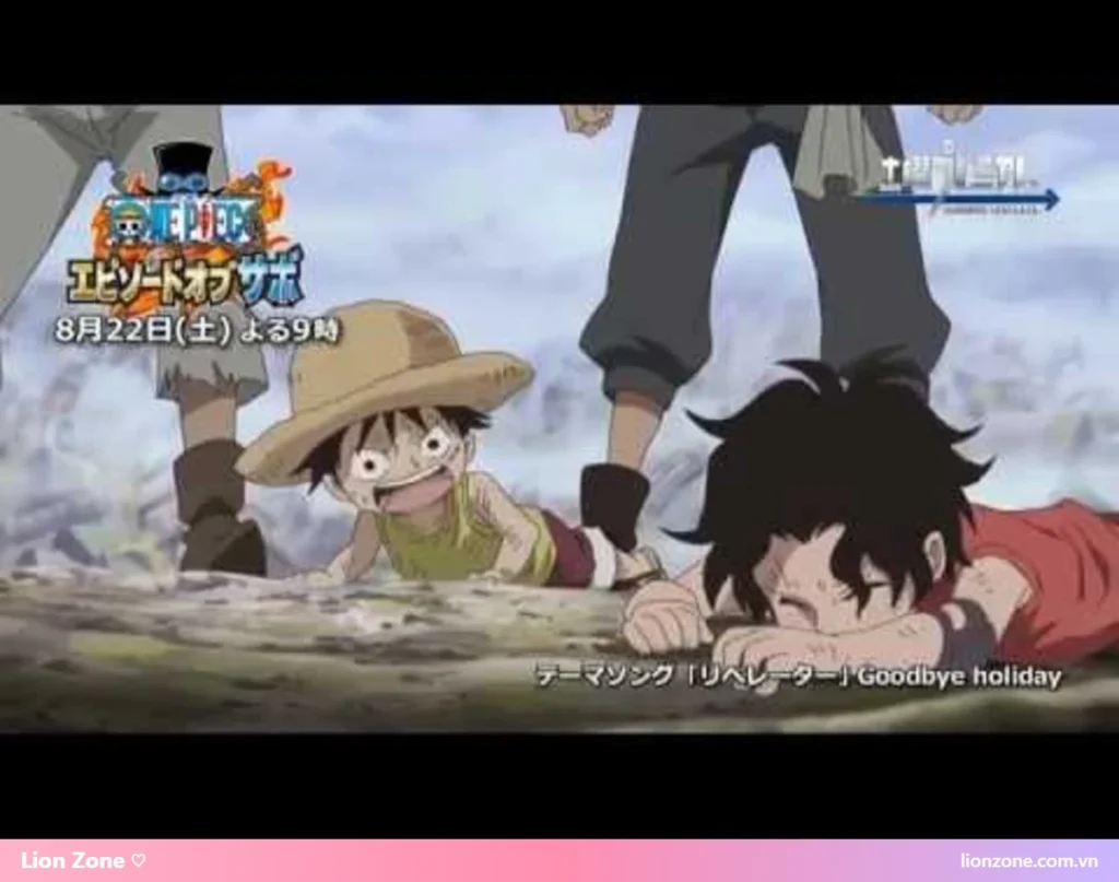 Ace và Luffy thời thơ ấu – One Piece Episode of Sabo