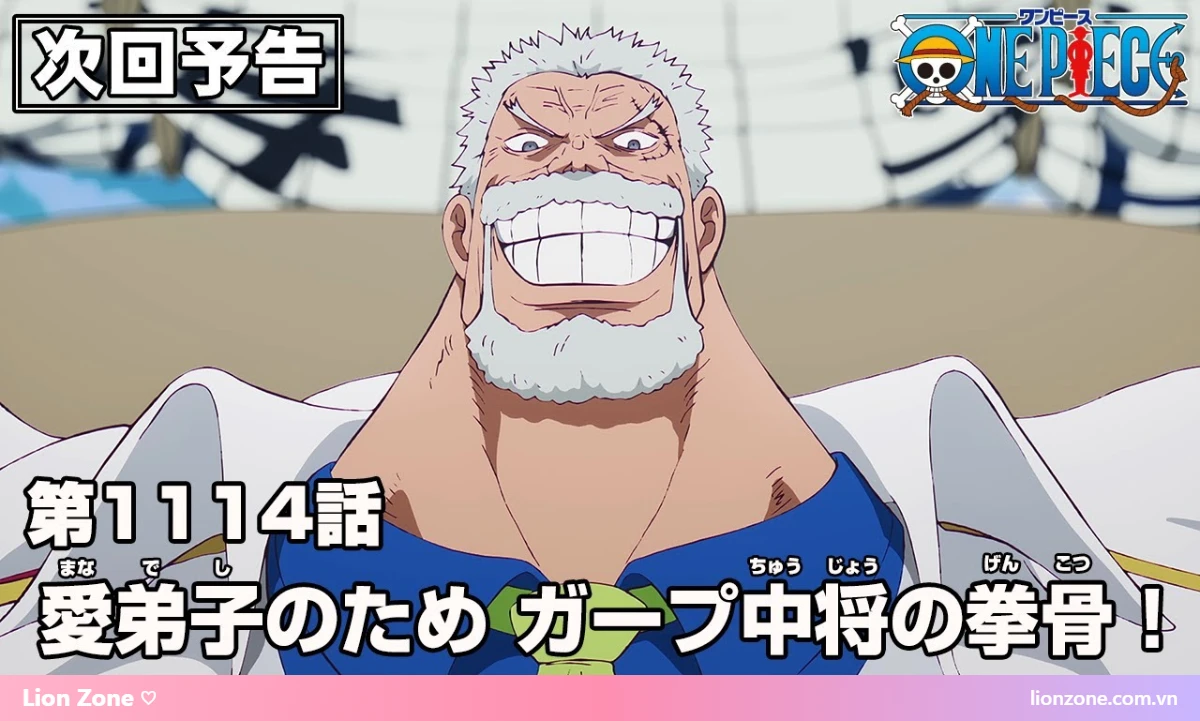 Garp ra tay vì học trò Coby – One Piece tập 1114