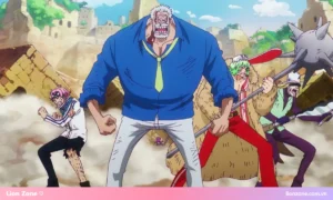 Garp bảo vệ các học trò – One Piece