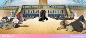 Shanks dùng Haki Bá Vương trên tàu Râu Trắng – One Piece