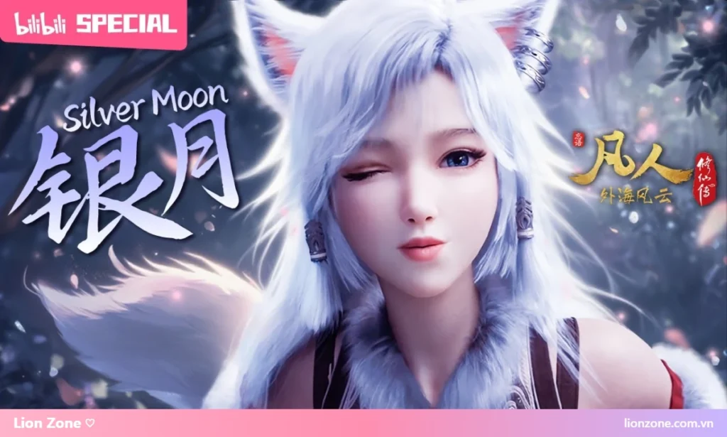 Ngân Nguyệt – khí linh của Hàn Lập trong Phàm Nhân Tu Tiên