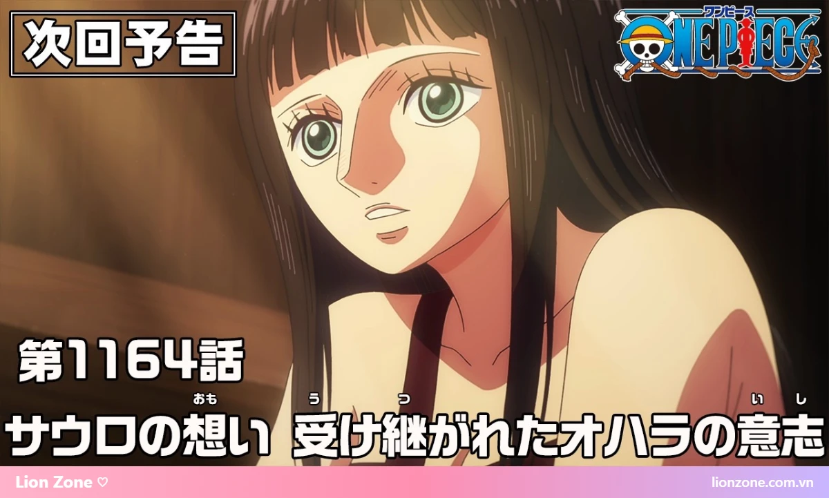 Nico Robin – ý chí Ohara trong One Piece tập 1164