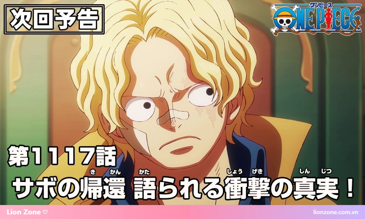 Sabo trở về và kể sự thật – One Piece tập 1117